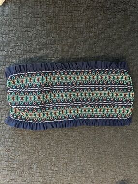 Tory Burch Costa Bandeau Bikini Top